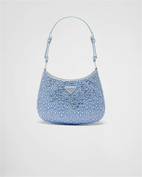 prada bag with crystals